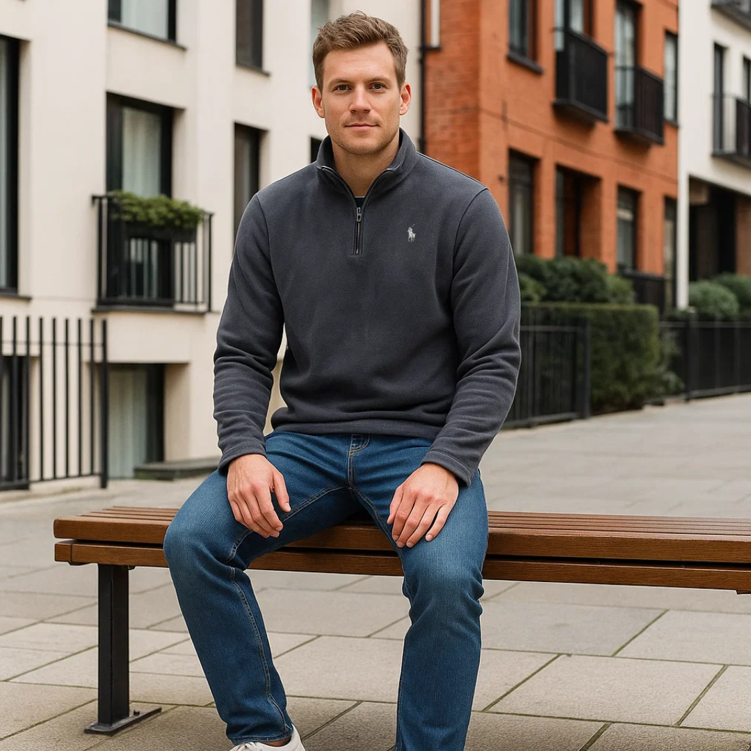 RL Men’s Thick Warm Fleece Jacket