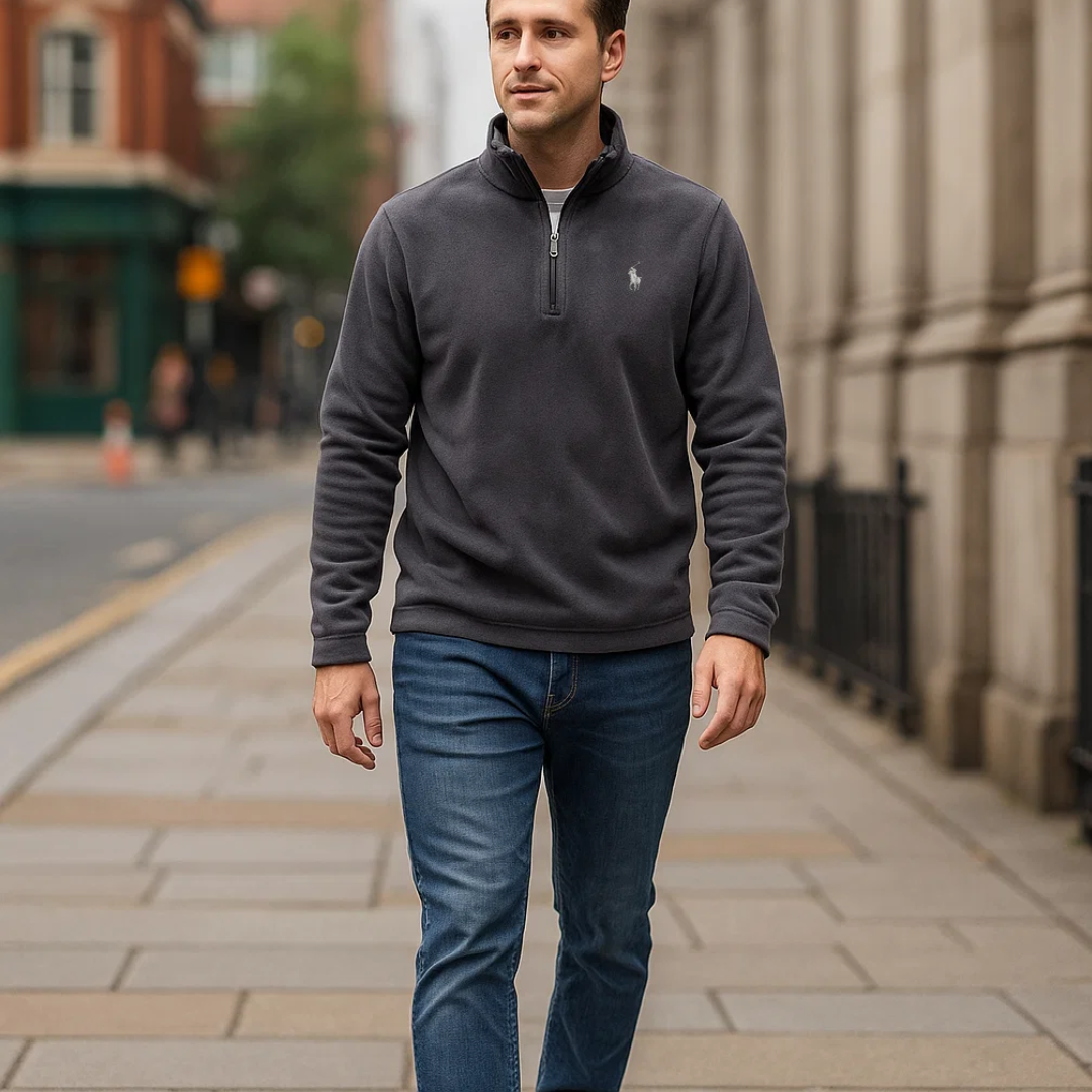 RL Men’s Thick Warm Fleece Jacket