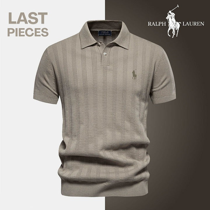 RL Men’s Textured Polo Shirt