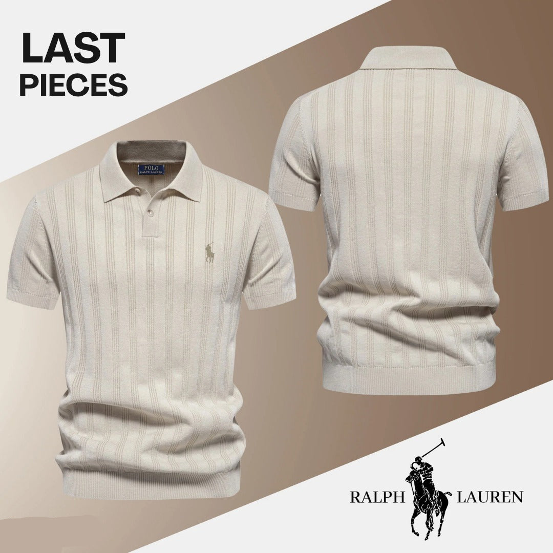 RL Men’s Textured Polo Shirt