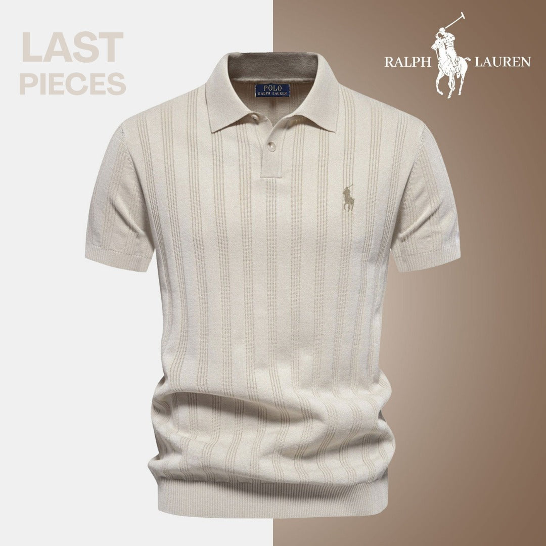 RL Men’s Textured Polo Shirt