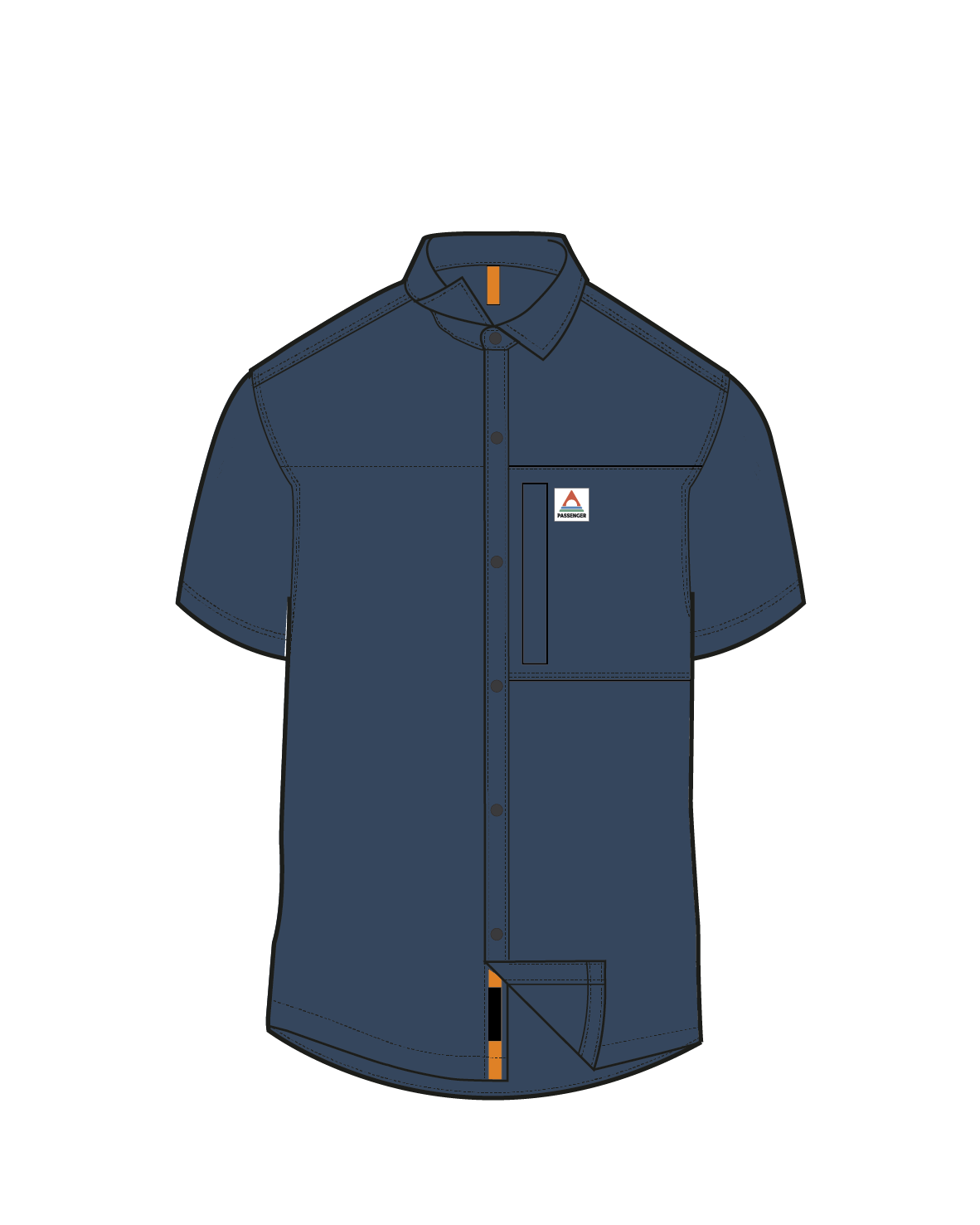 Traveller Short Sleeve Stretch Shirt
