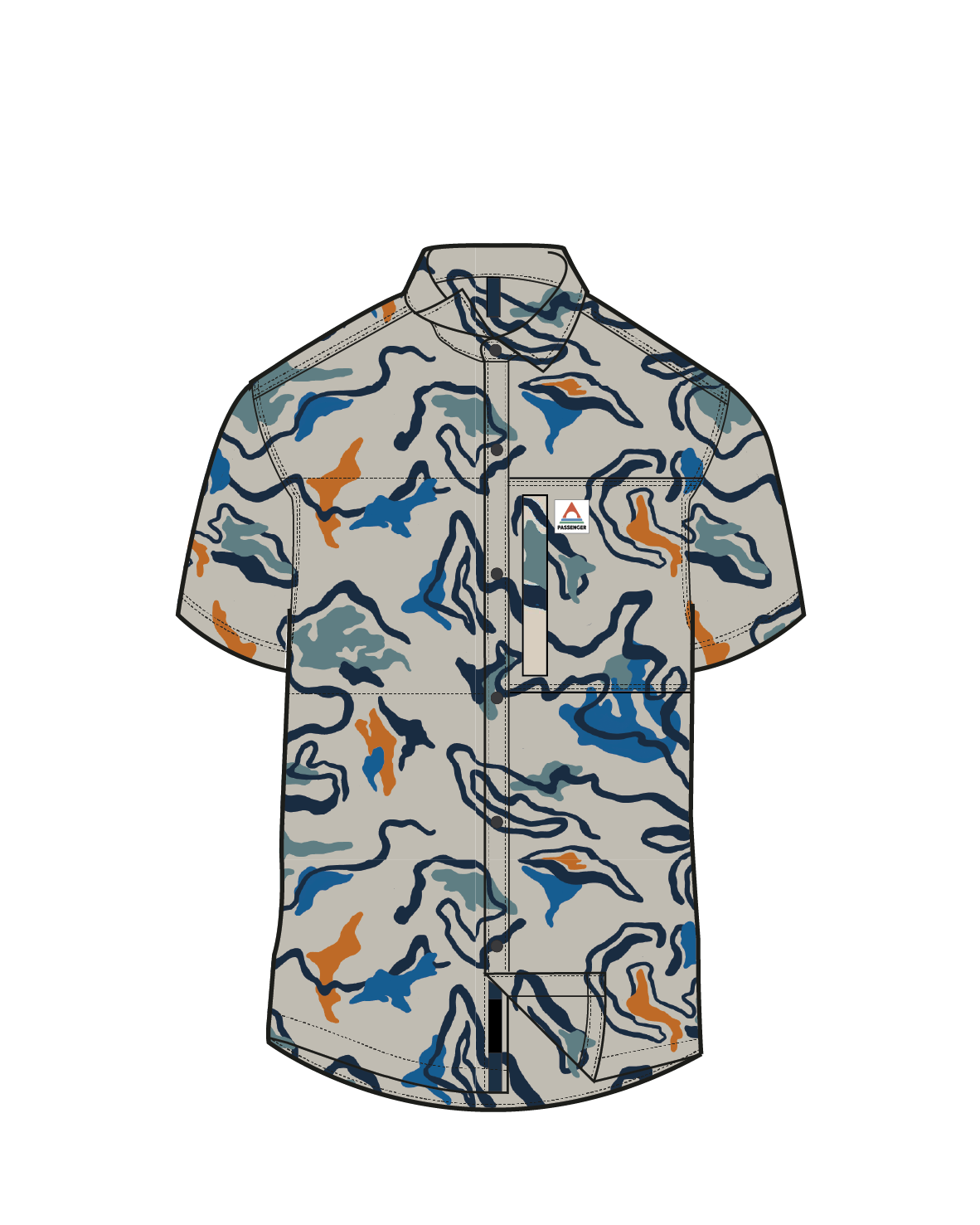 Traveller Short Sleeve Stretch Shirt