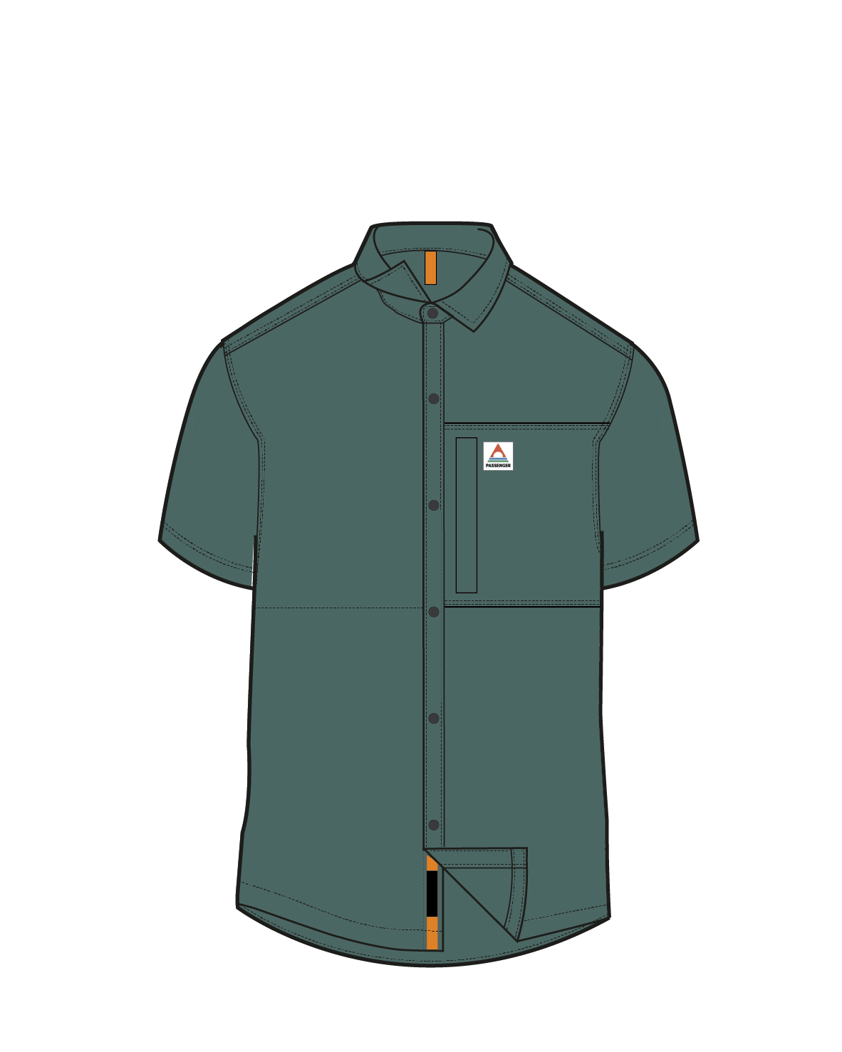 Traveller Short Sleeve Stretch Shirt