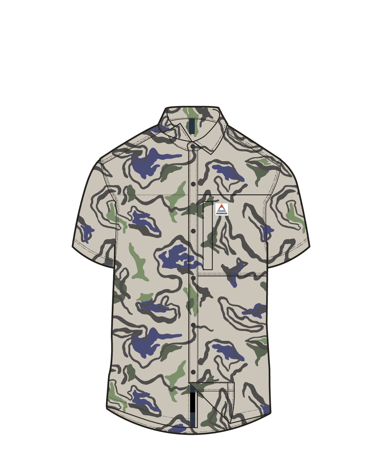 Traveller Short Sleeve Stretch Shirt