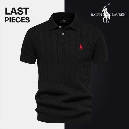 RL Men’s Textured Polo Shirt